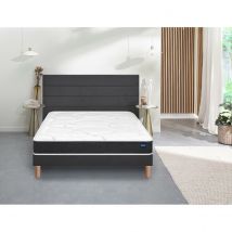 Bultex Completo Materasso Schiuma Hr Smart Repair + Rete Bianco Taglie 90 x 190 cm