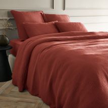 Am.pm Copripiumone Garza Di Cotone Yafa Nero Taglie 140 x 200 cm