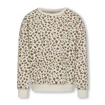 Kids Only Felpa Girocollo Con Stampa Leopardata Altro Bambina Taglie 13/14 anni - 153/156 cm