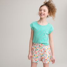 La Redoute Collections Shorts Con Stampa Di Frutta Rosa Bambina Taglie 8 anni - 126 cm