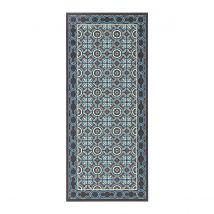 So'home Tappeto In Vinile Per Interni/esterni, Simen Blu Taglie 059 x 098 cm