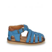 Gbb Sandali Corentin In Pelle Blu Bambino Taglie 23