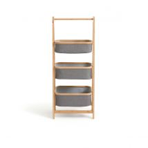 So'home Scaffale In Bambù Con 3 Cesti, Basky