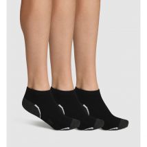 Dim Sport Confezione Da 3 Paia Di Calze Corte Sportive Nero Donna Taglie 39/42