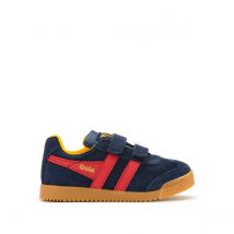 Gola Baskets Harrier Velcro Blu Bambino Taglie 32