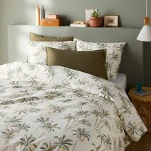 La Redoute Interieurs Parure Da Letto Cotone Federa Rettangolare, Denham Nero Taglie 140 x 200 cm