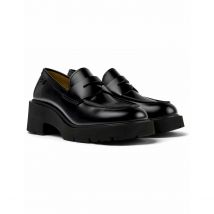 Camper Mocassini Con Tacco Milah In Pelle Nero Donna Taglie 40