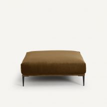 Am.pm Poggiapiedi Xl Velluto, Oscar Design E.gallina Marrone Taglie 1 posto