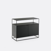 La Redoute Interieurs Credenza In Metallo Acciaio, Hiba