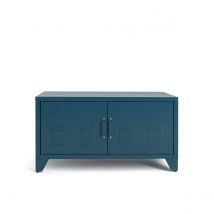 La Redoute Interieurs Mobile Basso 2 Ante In Metallo, Hiba