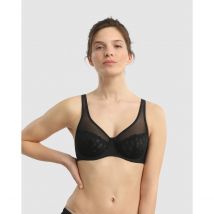 Dim Reggiseno Avvolgente Generous Broderie Nero Donna Taglie 4 B