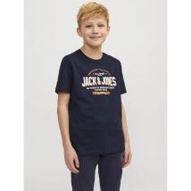 Jack & Jones Junior T-shirt A Maniche Corte Blu Bambino Taglie 16 anni - 174 cm