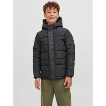 Jack & Jones Junior Piumino Con Cappuccio Nero Bambino Taglie 12 anni - 150 cm