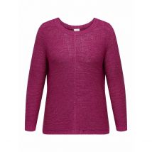 Only Carmakoma Maglione Girocollo Rosa Donna Taglie 54 (FR) - 58 (IT)