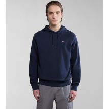 Napapijri Felpa Con Cappuccio Balis Blu Uomo Taglie S