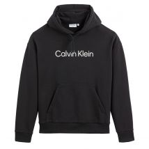 Calvin Klein Felpa Con Cappuccio Hero Logo Nero Uomo Taglie XL