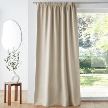 La Redoute Interieurs Tenda Oscurante Bordo Arricciato, Voda Beige Taglie 350 x 140 cm