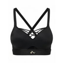 Sujetador top deportivo Jayda efecto alveolado