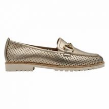Mocasines de piel calada