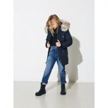Parka con capucha
