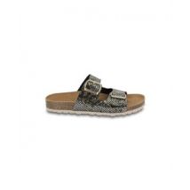 Mules cómodos de piel de Zatix Snake