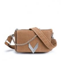 Bolso de piel de ante con solapa 111 STATEN ISLAND
