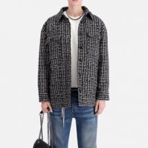 Sobrecamisa de cuadros pequeños