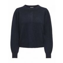 Jersey de cuello redondo, manga larga