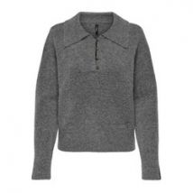 Jersey de punto suave, cuello polo