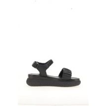 Sandalias de piel con plataforma