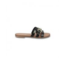 Mules de piel Hamia
