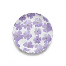 Lote de 4 platos de postre de porcelana, Delila
