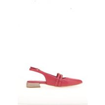 Bailarinas puntiagudas de piel Slingback