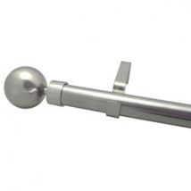 Barra de cortina extensible bola, 120/210 cm