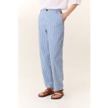 Pantalones rectos de rayas, ARMINA