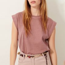T-shirt sans manches pli plat ORLANDO