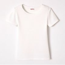 Damart Camiseta de manga corta Thermolactyl grado 3. Talla 150 cm (12 años). Color Blanco