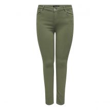 Only Carmakoma Pantaloni Skinny Verde Donna Taglie 50L32