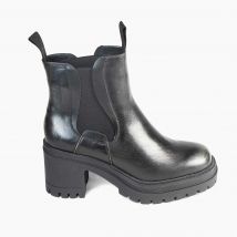 Chattawak Botines de tacón Juarez. Talla 40. Color Negro