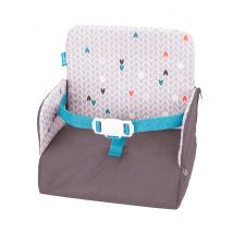 Badabulle Elevador de silla portable yummy travel. Color Azul