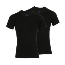 Lot de 2 T-shirts col V coton