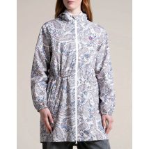 Cortavientos semilargo con cremallera AMELOT Hombre Talla S. Color Azul