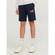 Jack & Jones Junior Shorts In Felpa Blu Bambino Taglie 8 anni - 126 cm
