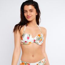 Haut de maillot bandeau Sakata Palmrosed