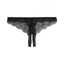 String fendu en dentelle
