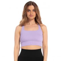 Sujetador crop top Tanktop Mujer Talla M. Color Azul