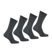 Lot de 4 paires de chaussettes hautes unies