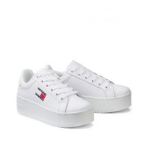 Sneakers met plateauzool