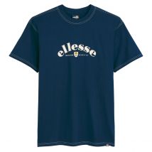Ellesse T-shirt Maniche Corte Maxi Logo Blu Uomo Taglie L