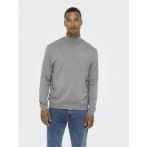 Jersey de cuello vuelto Wyler Hombre Talla S. Color Gris